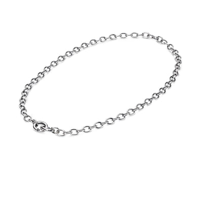 Link Chain, Silver 40 cm