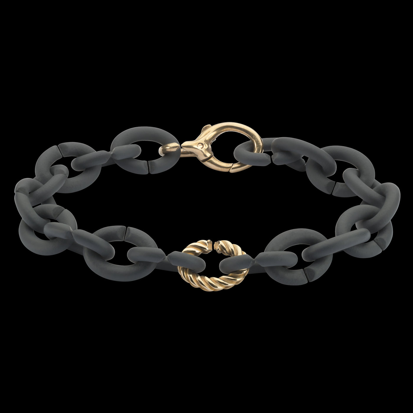 Foxtail Chain Bronze Bracelet