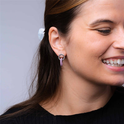 Eternal Pastel Violet Earring